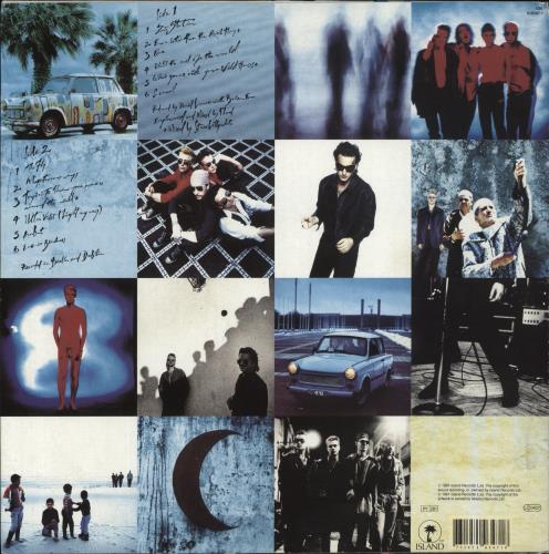 U2 Achtung Baby - Uncensored Sleeve + Inner - EX UK vinyl LP